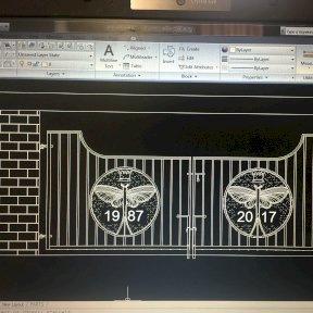 Gates in AutoCAD