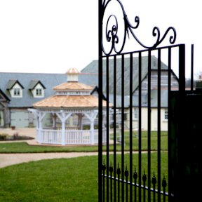 Gates Installed at House