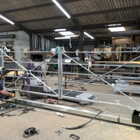 Gates Being Made