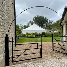 Pair of Parkland Gates