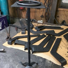 Bespoke Candlesticks and Brackets